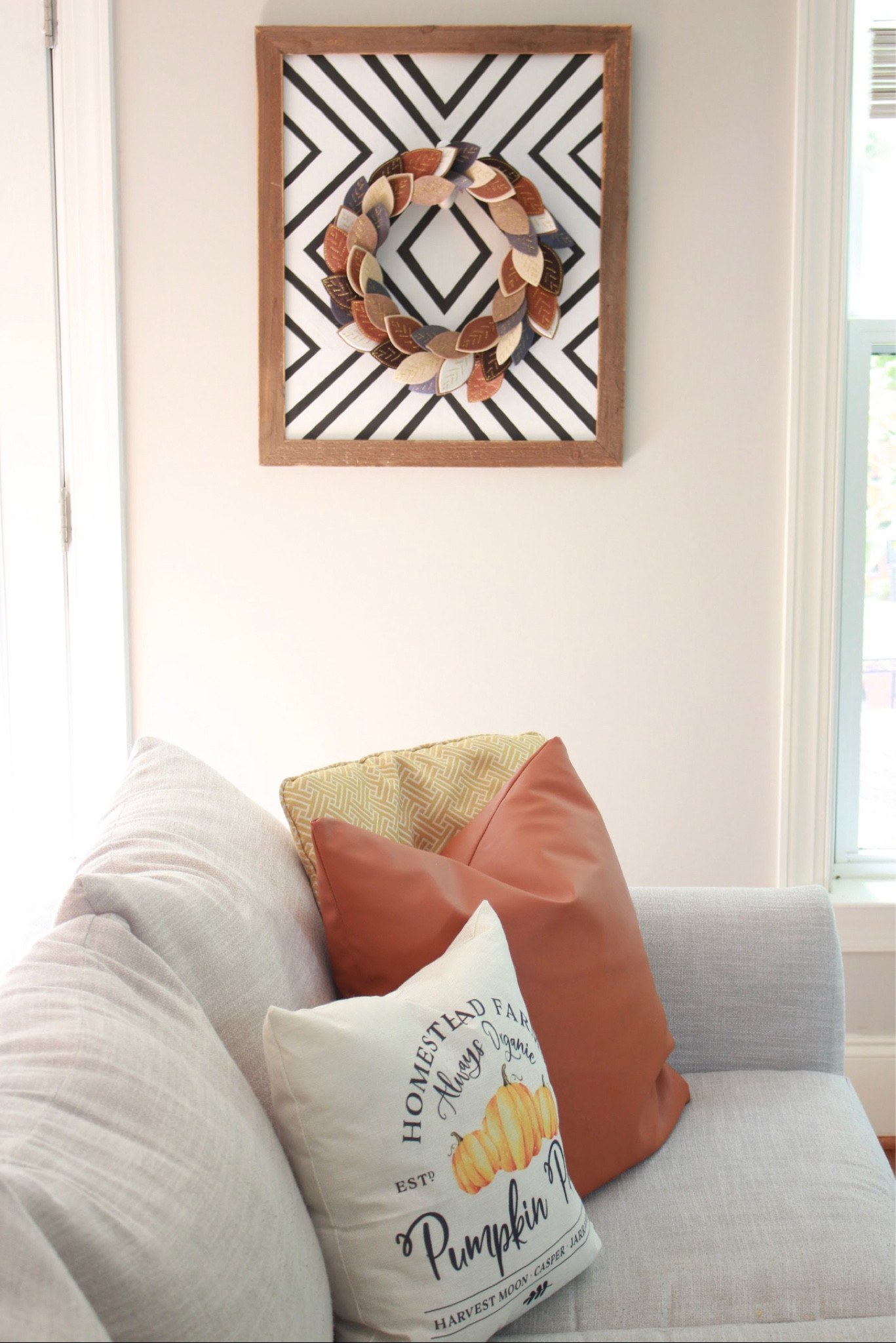 If you're looking for a way to add some fall flair to your home without spending a fortune, accent pillows and wreaths are a great option. You can find a variety of materials, styles and colors, so you're sure to find something that fits your décor. Plus, it is a quick and easy way to give your home an updated look for the season. #falldecorating #amazonfinds #myhome

#LTKunder100 #LTKSeasonal #LTKhome