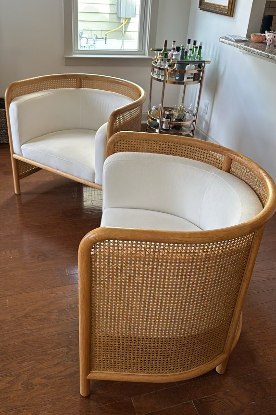 New chairs for the living room!!!! So cute!

#LTKstyletip #LTKhome #LTKover40