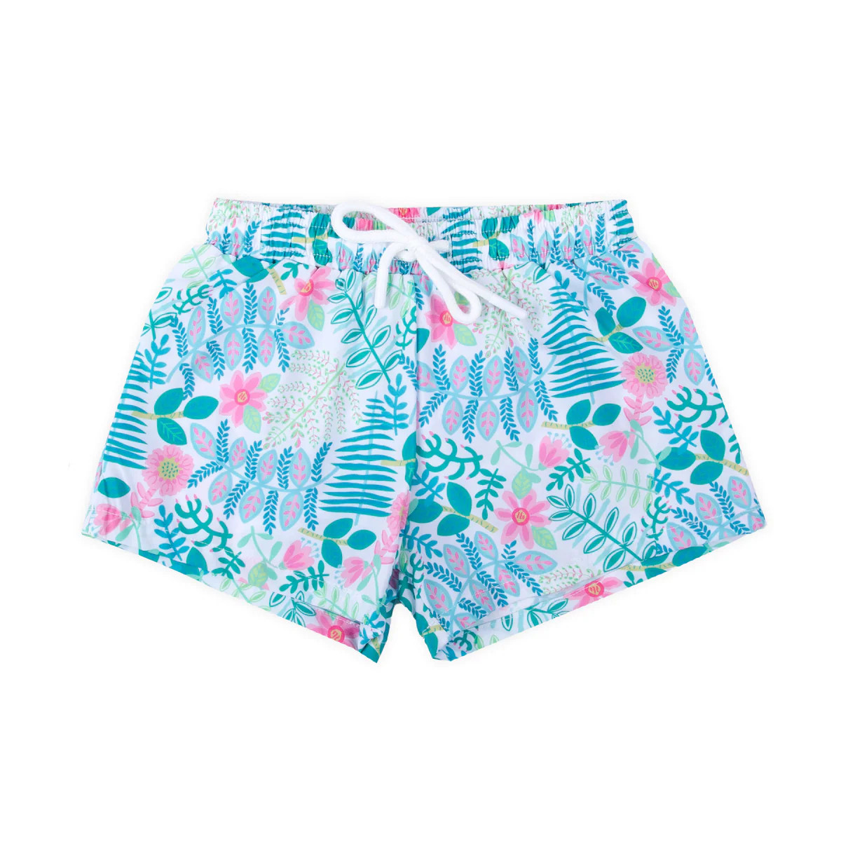 Tropical Island Swim Trunks | Classic Whimsy