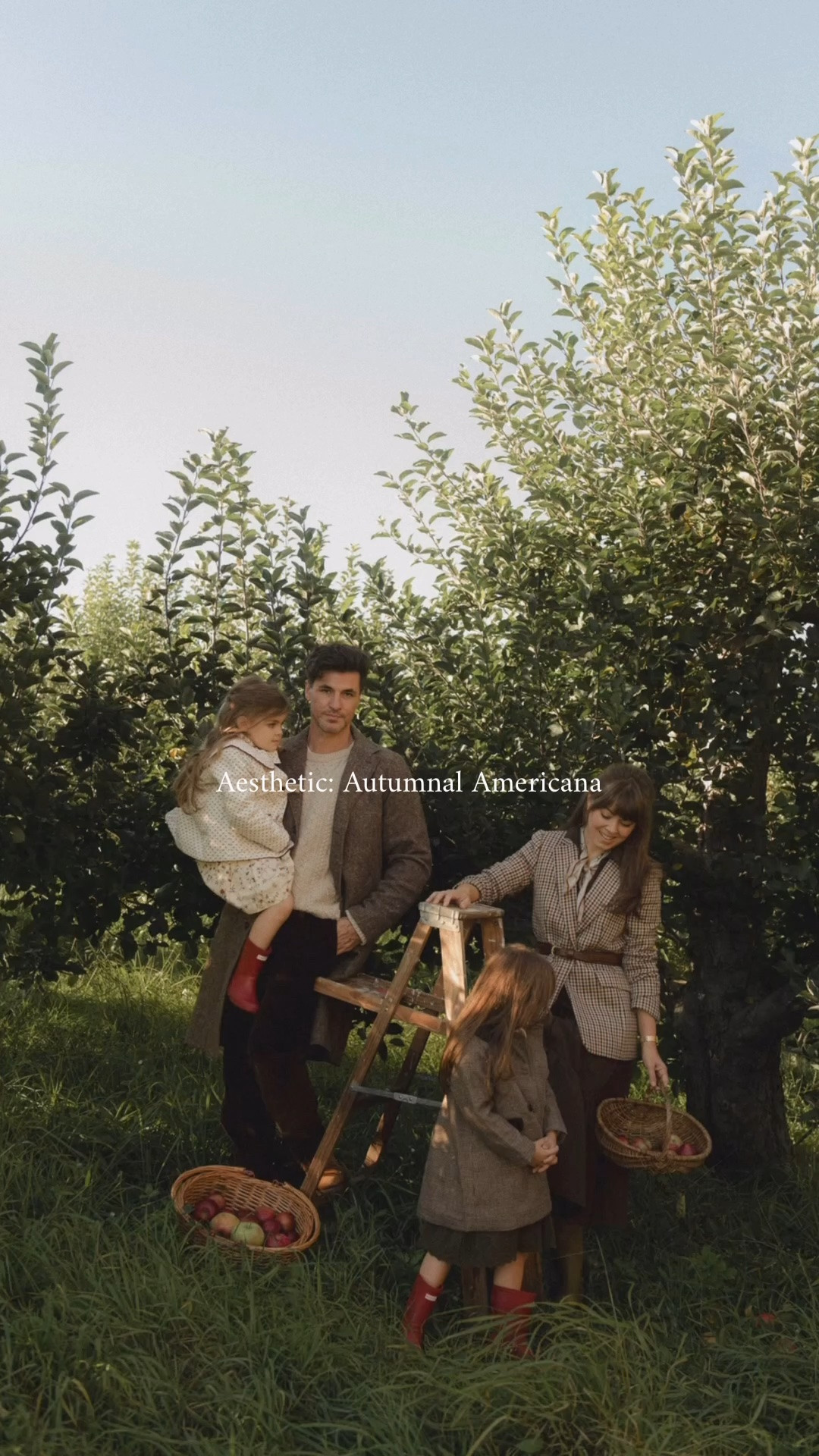 la palette inspired by the season, and beautiful textures that complement one another without feeling too perfectly matched. Pieces that feel as timeless as the memories we’re making, capturing this fleeting season of life together. Comment FAMILY to shop my edit of timeless fall looks for the whole family. 🤎