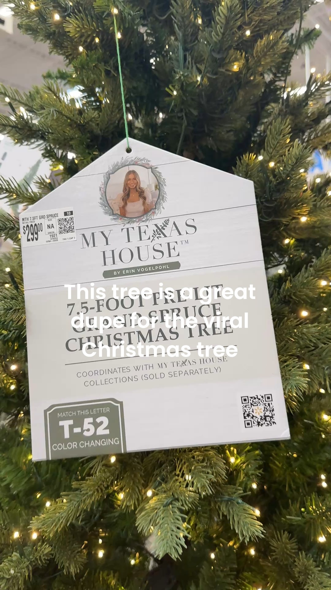 This Christmas tree is 7.5 ft and so pretty! Tons of lights! Nice and full. Definitely rivals the viral trees! 

#LTKHoliday #LTKHome #LTKSeasonal