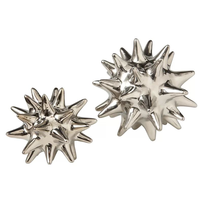 Hamblen Urchin Shiny Silver Object | Wayfair North America