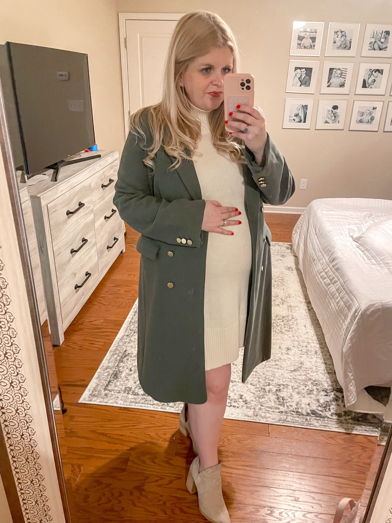 Date night fit at 27 weeks pregnant. Maternity style

#LTKfindsunder50 #LTKSeasonal #LTKbump