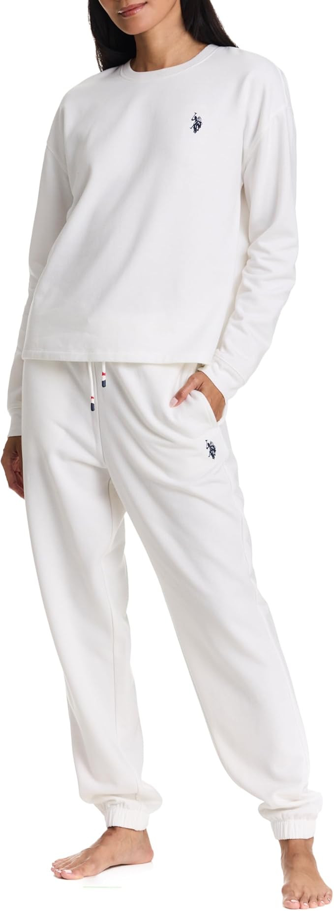 U.S. Polo Assn. Lounge Set Women, Athleisure and Lounge Pajama Sets for Women 2 Piece | Amazon (US)