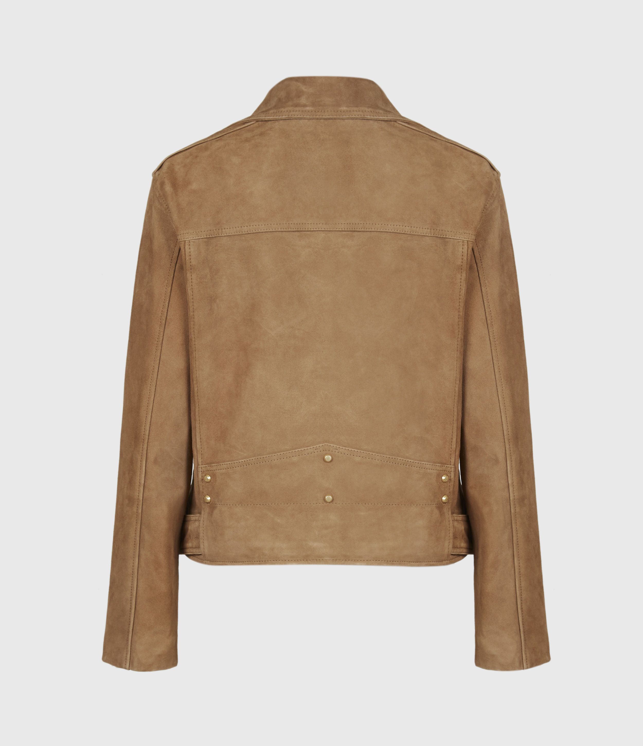 Luna Suede Biker Jacket | AllSaints US