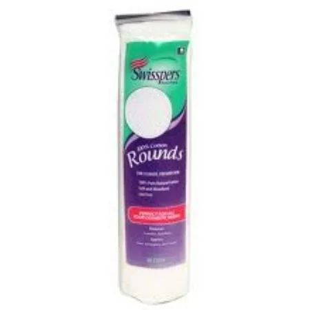 Swisspers Cotton Rounds 80 ea | Walmart (US)