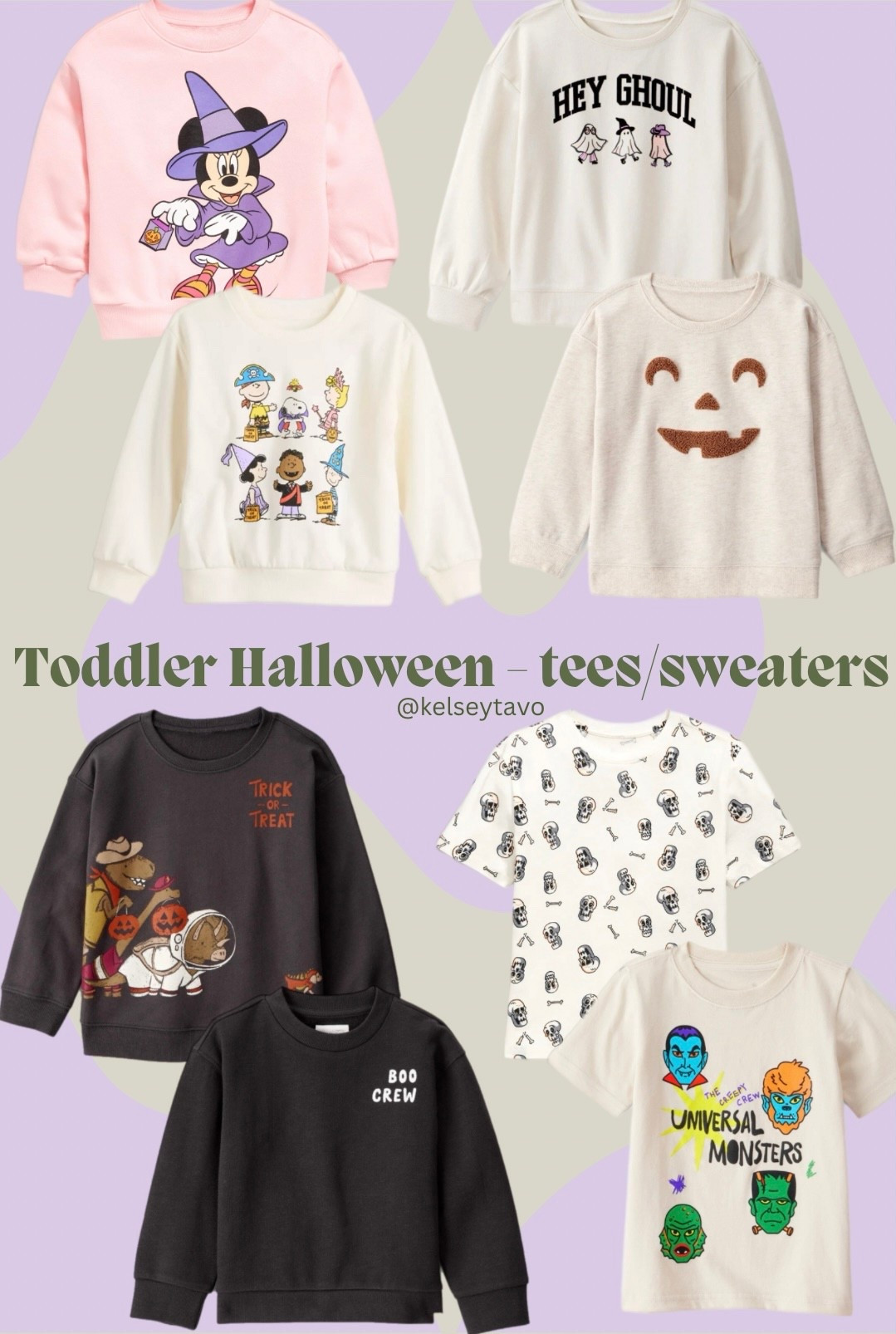 Toddler Halloween style 
Toddler Halloween tees and sweaters 

#LTKKids #LTKSeasonal #LTKBaby