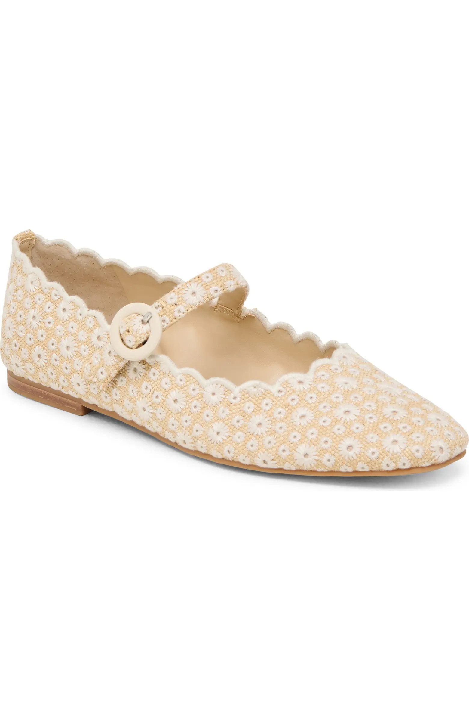Dolce Vita Alexie Laser Cut Mary Jane Flat (Women) | Nordstromrack | Nordstrom Rack