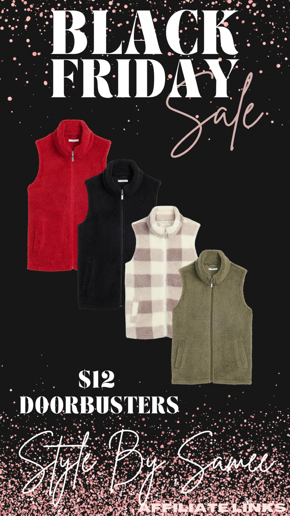 $12 Doorbusters at Maurice’s.  Sherpa vest are perfect for the winter! 

#LTKHoliday #LTKCyberWeek #LTKSaleAlert