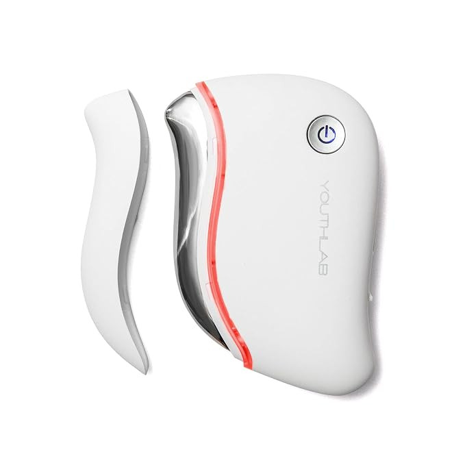 YouthLab ProSculpt Gua Sha, The Ultimate Skin ScrapingMassage Tool, Heat & Electric Vibration, An... | Amazon (US)