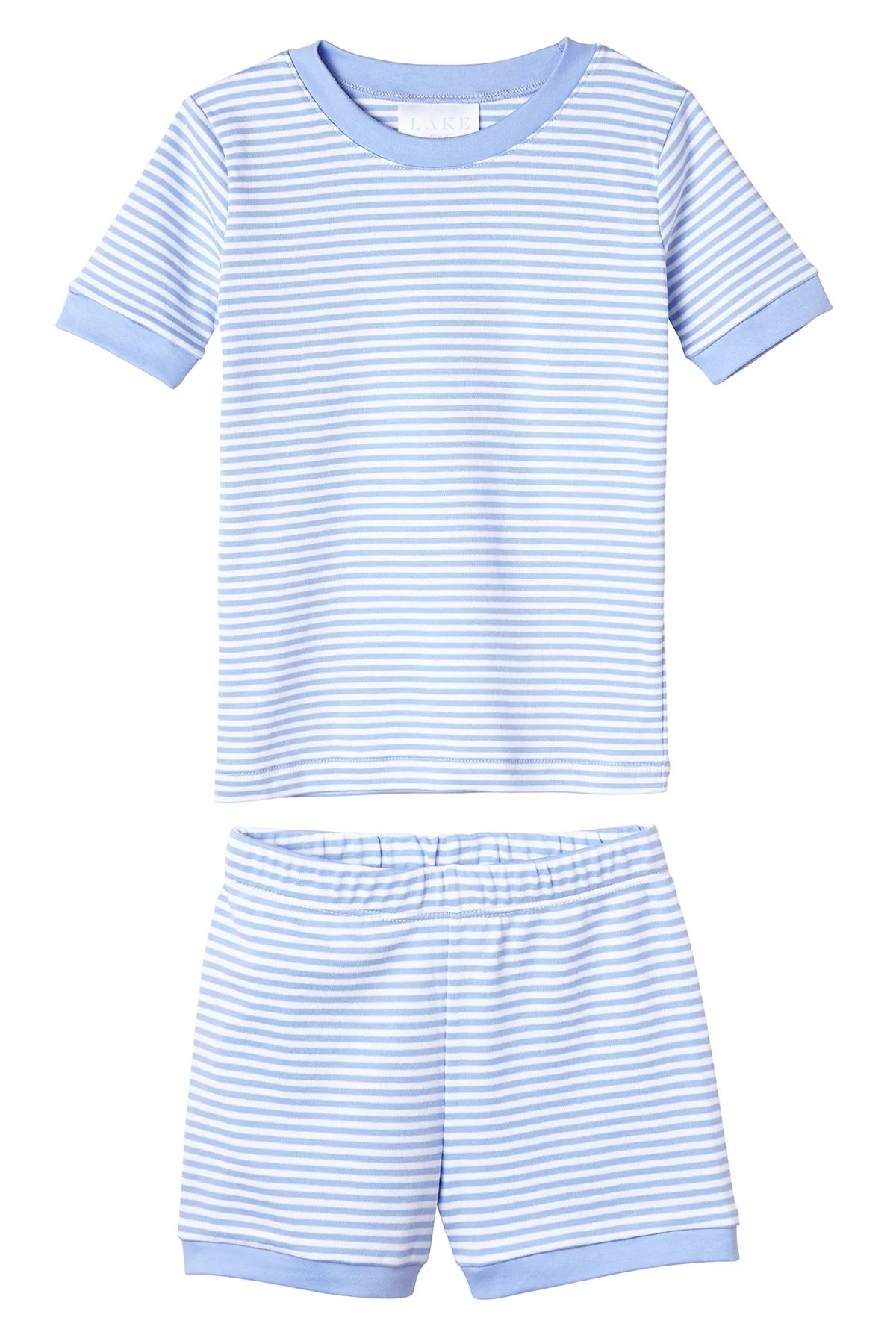 Kids Shorts Set in Hydrangea | Lake Pajamas