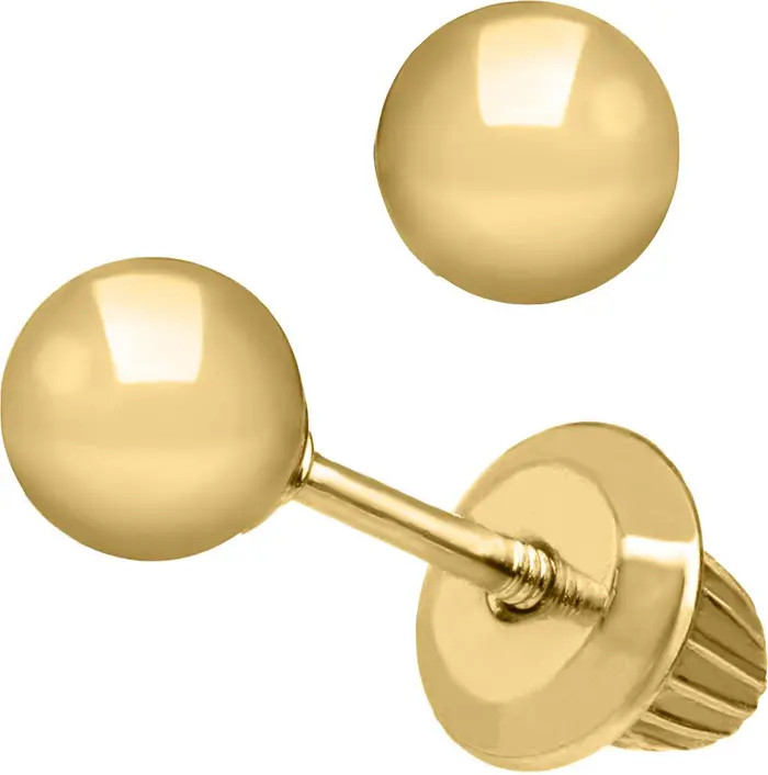 14k Gold Ball Earrings | Nordstrom