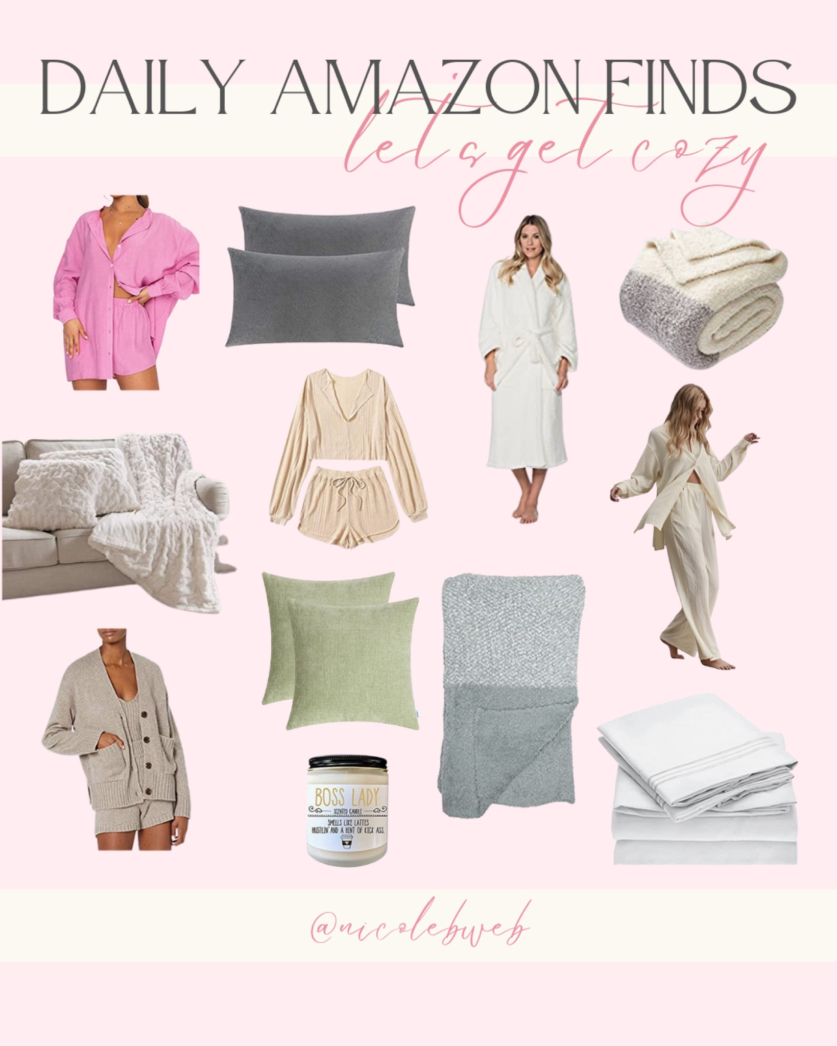 Daily Amazon Finds: Let's Get Cozy 🍁🍂

Health & Wellness Essentials
Living room must haves
Amazon finds
Work from home
Lounge wear 
Comfy
#healthygirlhabits #thatgirl 

#LTKhome #LTKSeasonal