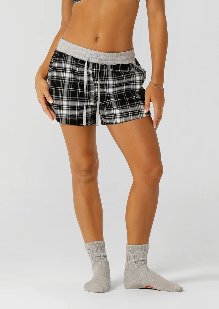Flannel Flashdance Cheeky Shorts | Lorna Jane (US)