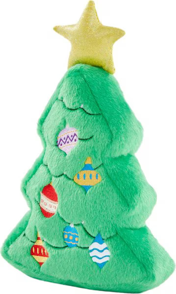Frisco Holiday Tree Thin Plush Squeaky Dog Toy, Medium | Chewy.com