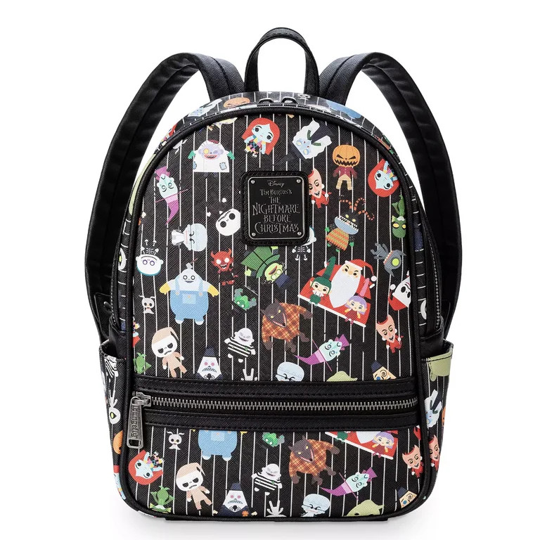 Disney The Nightmare Before Christmas Mini Backpack Loungefly Jack Sally New - Walmart.com | Walmart (US)