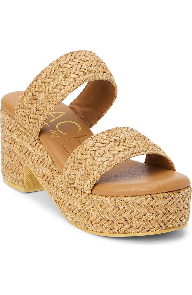 Ocean Ave Espadrille Platform Slide Sandal (Women) | Nordstrom