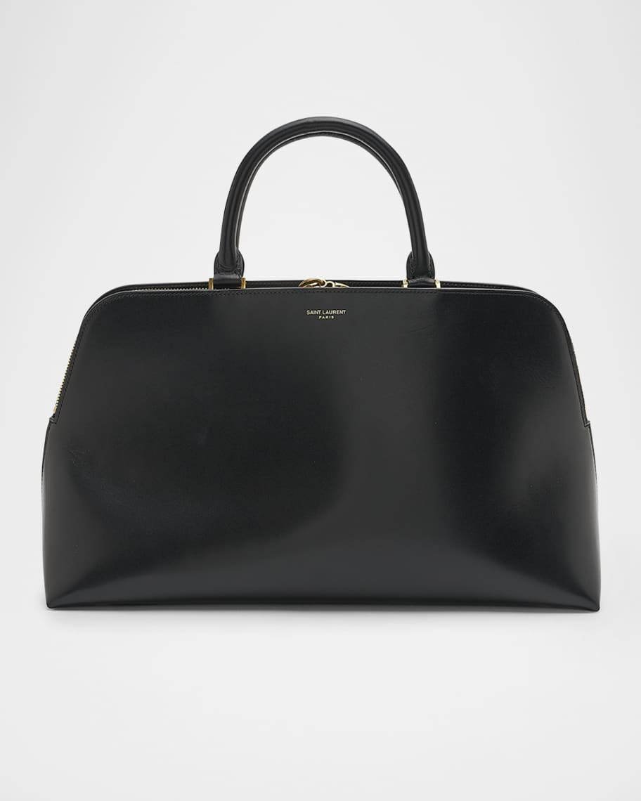 Saint Laurent Sac De Jour Doctor Top-Handle Bag in Smooth Leather | Neiman Marcus