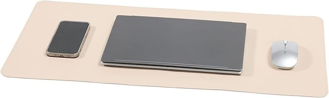 Desk Blotter Pad,27x13 inch PU Leather Computer Mouse Mat,Non-Slip Waterproof Writing Desktop Pro... | Amazon (US)