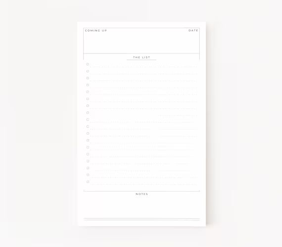 Minimalist to Do List Notepad : Daily to Do List Notepad - Etsy | Etsy (US)