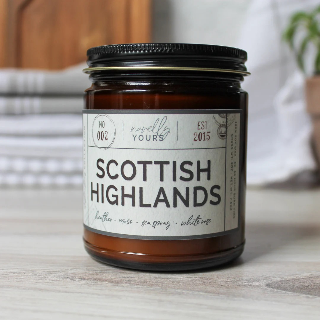 Scottish Highlands Scotland Travel-inspired Scented Soy Candle - Etsy | Etsy (US)