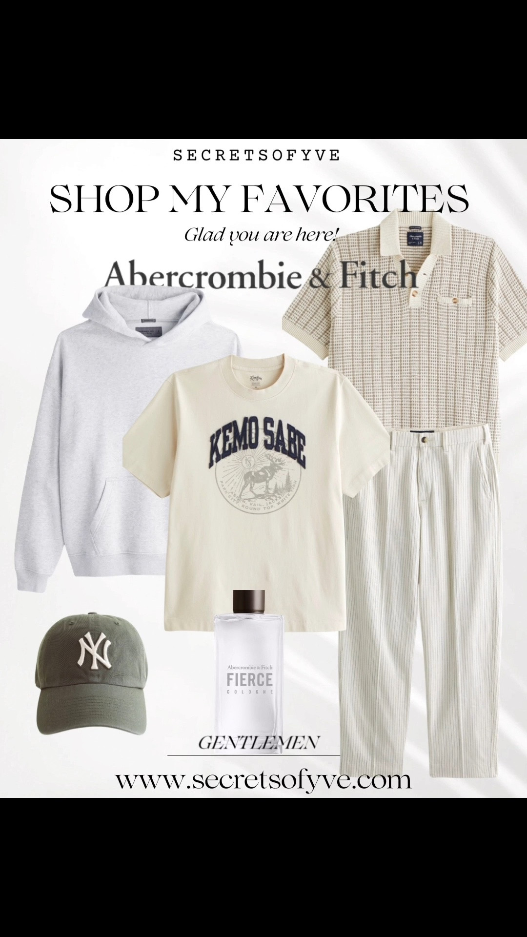 SecretsofYve: shop the LTKxAbercrombie sale! @abercrombie Father’s Day gifts. Outfit selections for gentlemen. 
#Secretsofyve #ltkgiftguide
Always humbled & thankful to have you here.. New posts daily at 3pm & 4:15pm EST. 
CEO: PATESI Global & PATESIfoundation.org
@secretsofyve : where beautiful meets practical, comfy meets style, affordable meets glam with a splash of splurge every now and then. I do LOVE a good sale and combining codes! #ltksalealert #ltku #ltkplussize #ltkmidsize #ltkover40 #ltkpetite #ltktall #ltkvlog #ltktravel #ltkbump #ltkootd #ltkbeauty #ltkstorytime 
secretsofyve

#LTKSeasonal #LTKMens #LTKWorkwear