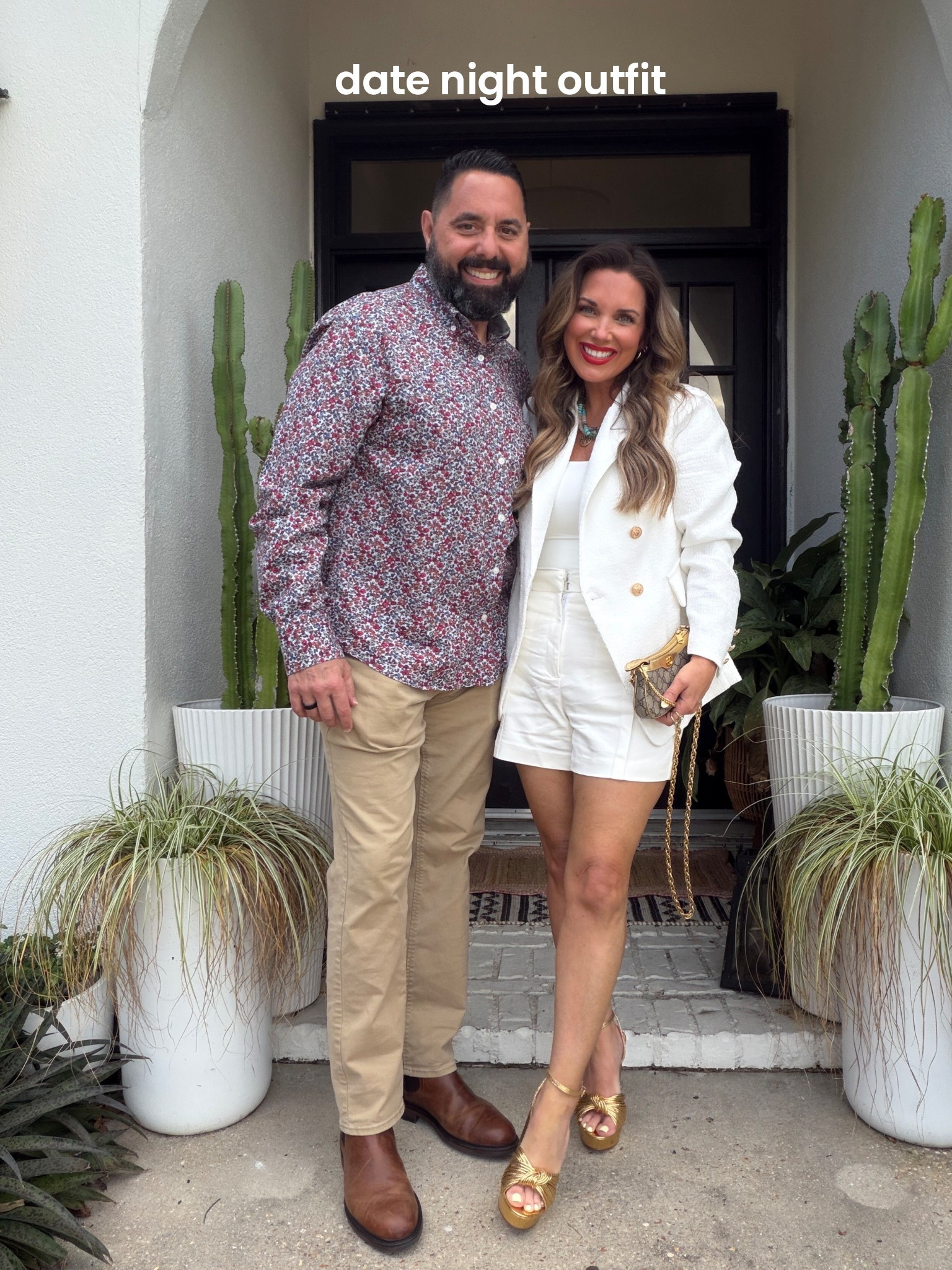 Date night outfit check ✨🫶🏼✨
Wearing size medium in blazer and tank. 
Linked similar shorts.



#LTKOver40 #LTKPetite #LTKmomlife