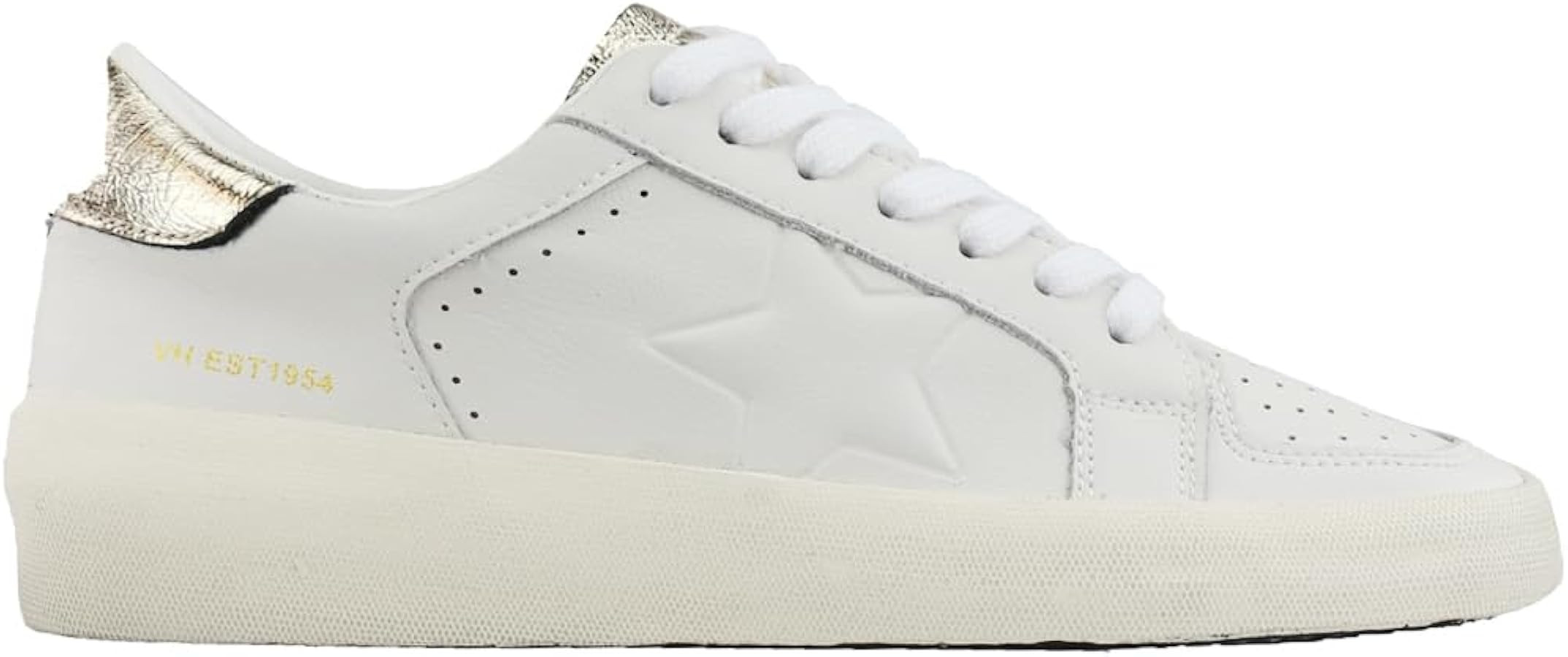 VINTAGE HAVANA Womens Reflex Metallic Rhinestone Lace Up Sneakers Shoes Casual - Black, Red, Silv... | Amazon (US)