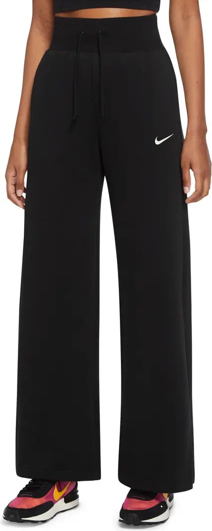 Sportswear Phoenix High Waist Wide Leg Sweatpants | Nordstrom