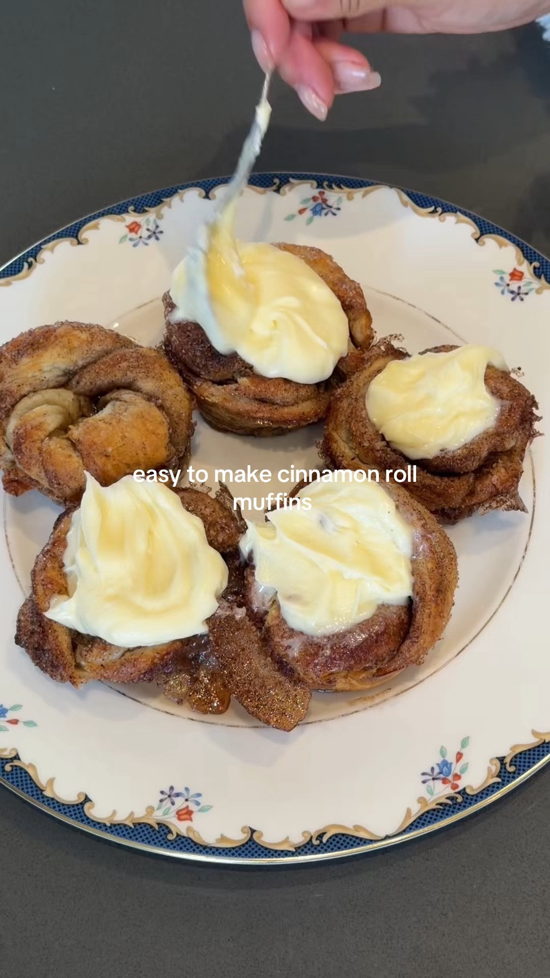 easy to make cinnamon roll muffins 

perfect recipe for when you have guest staying over and need a quick breakfast in the AM ☀️

I used puff pastry and mixed cinnamon and white sugar for my cinnamon sugar mixture 

Butter one side of the puff pastry to help cinnamon sugar mixture stay 

Cut the puff pastry into triangles 

Rolled the thicker side first to the end point and then wrapped the puff pastry into a pinwheel 

Put into muffin tins and baked as puff pastry directed 

Made icing with equal parts whipping cream + powder sugar and dash of vanilla

Add icing while muffins are slightly warm and enjoy 🤍

#LTKootd #LTKfoodie #LTKselfcare