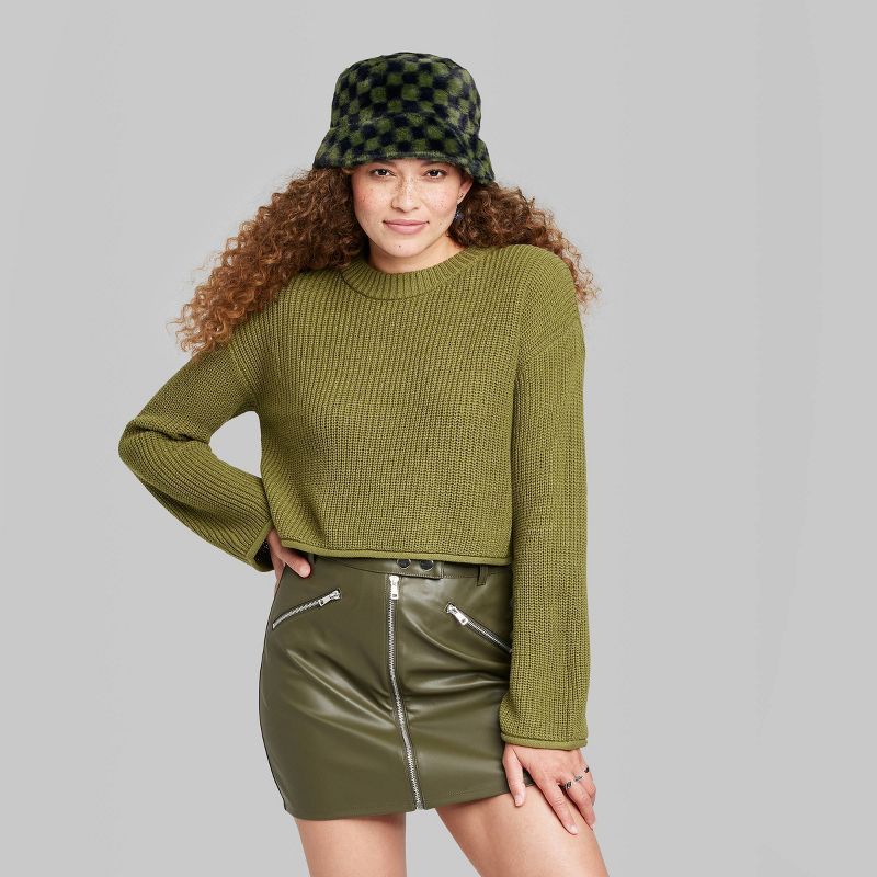 Women's Crewneck Boxy Pullover Sweater - Wild Fable™ | Target