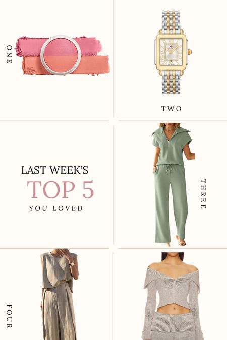 Here are last weeks top sellers you guys loved! 

Click the images down below to SHOP NOW and don’t forget to SHARE with your besties 
#amazinfashion #nordstrom #makeup #dibsbeauty #nordstrom #revolve #loungewear #casualset #summertops

#LTKFindsUnder50 #LTKStyleTip #LTKBeauty