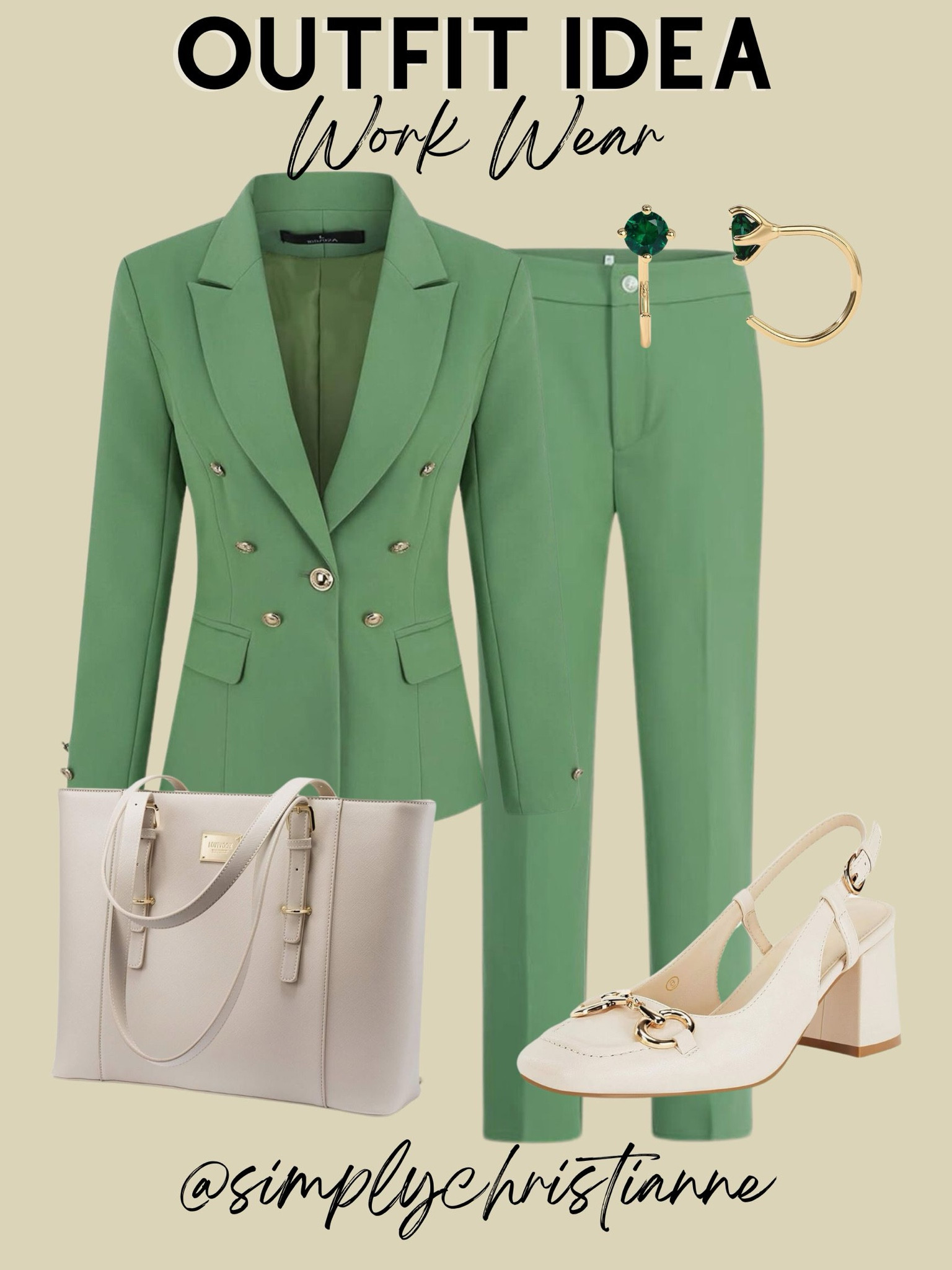 Work outfit, St. Patrick’s Day outfit 

#LTKworkwear #LTKSeasonal #LTKshoecrush
