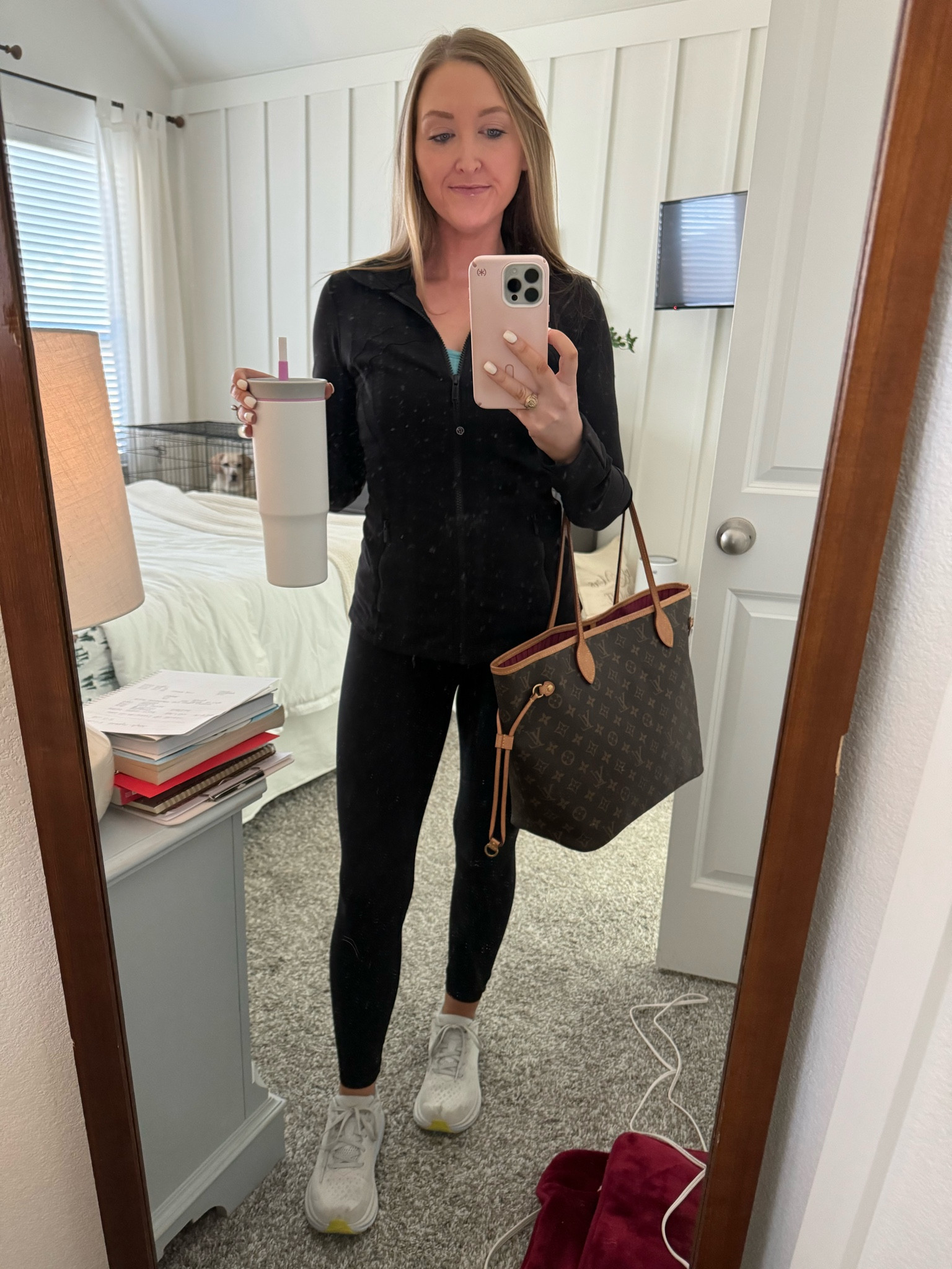 Running errands casual outfit, travel outfit, mom fit #lululemon #fitmom #definejacket #owala

#LTKstyletip