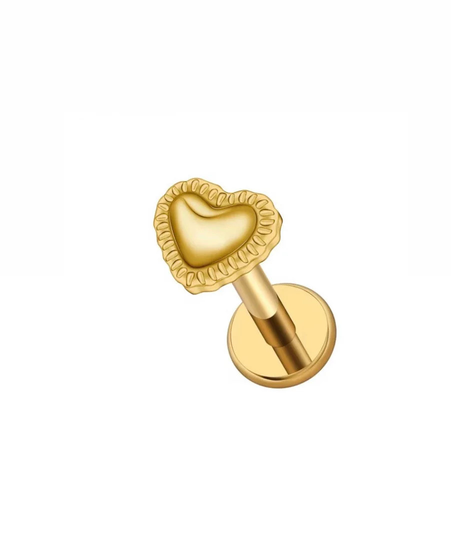 Quilted Puffy Heart | Pierced by Ash Design