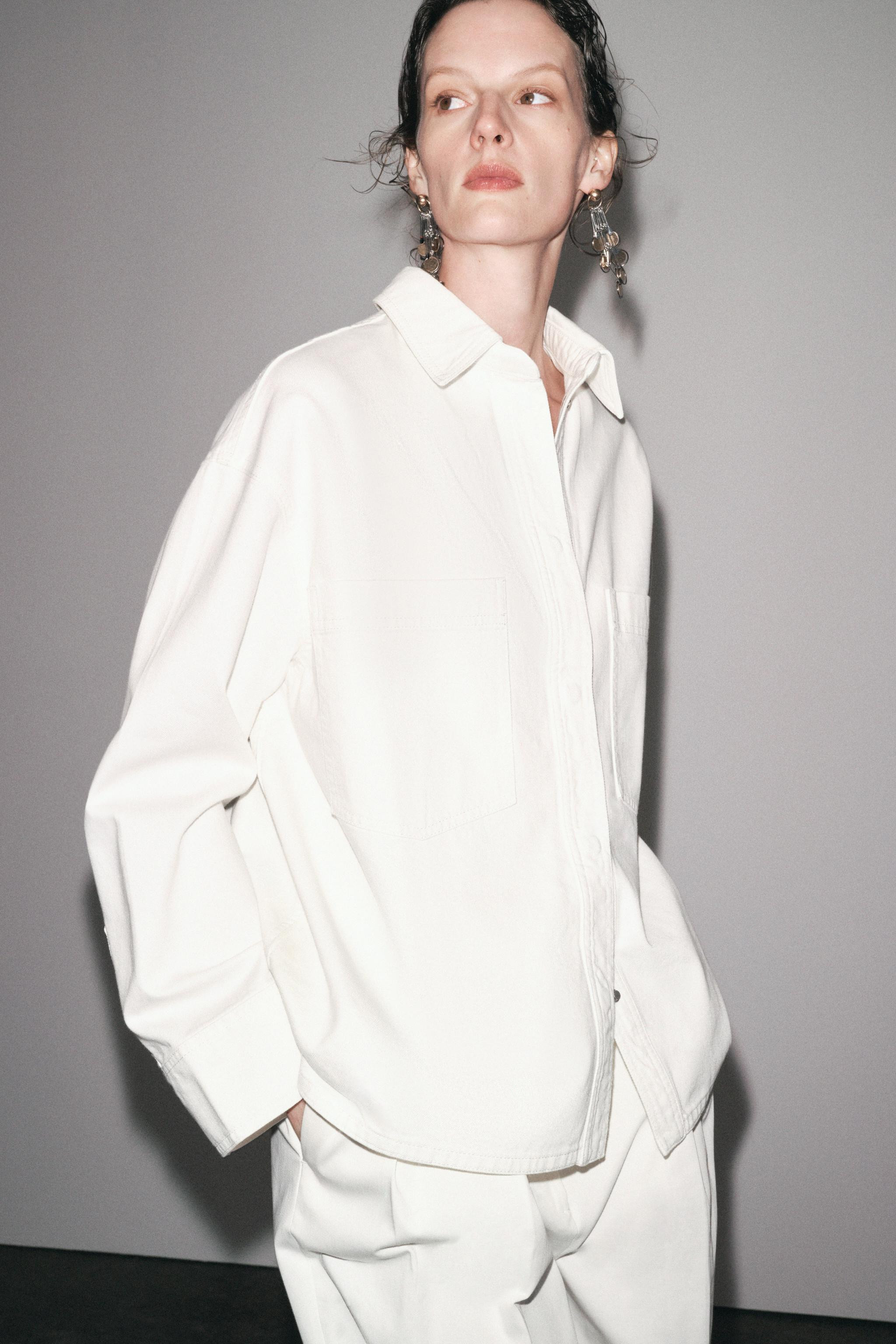 ZW COLLECTION POCKET OVERSHIRT | Zara US