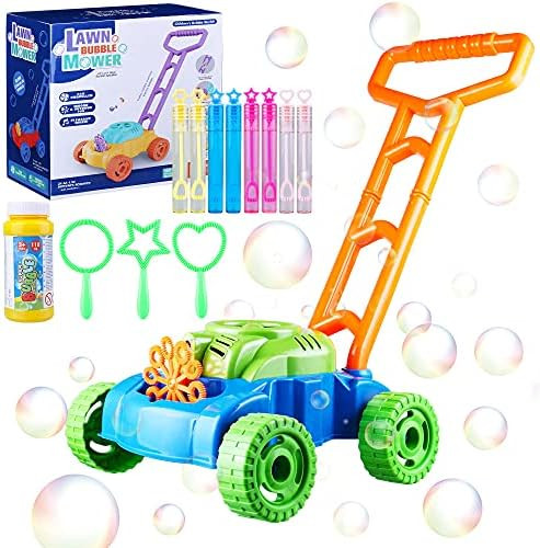 Aottom Bubble Machine for Kids - Automatic Bubble Mower with Bubble Solution - Bubble Blower Mach... | Amazon (US)