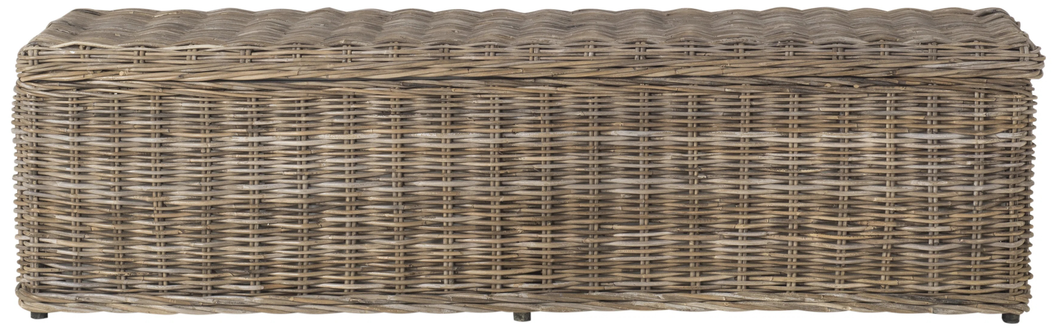 Rosecliff Heights Vin Wicker Trunk & Reviews | Wayfair | Wayfair North America