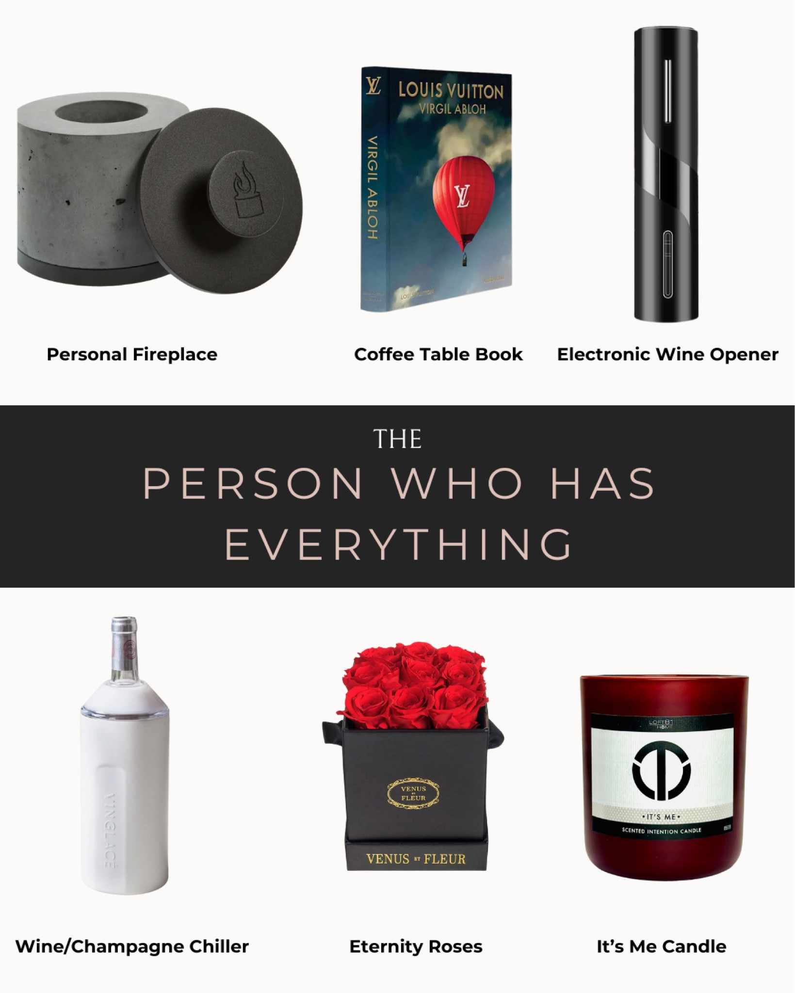 Gifts for the person who has everything!

Candle can be purchased at loft81home.com 




#LTKGiftGuide #LTKCyberWeek