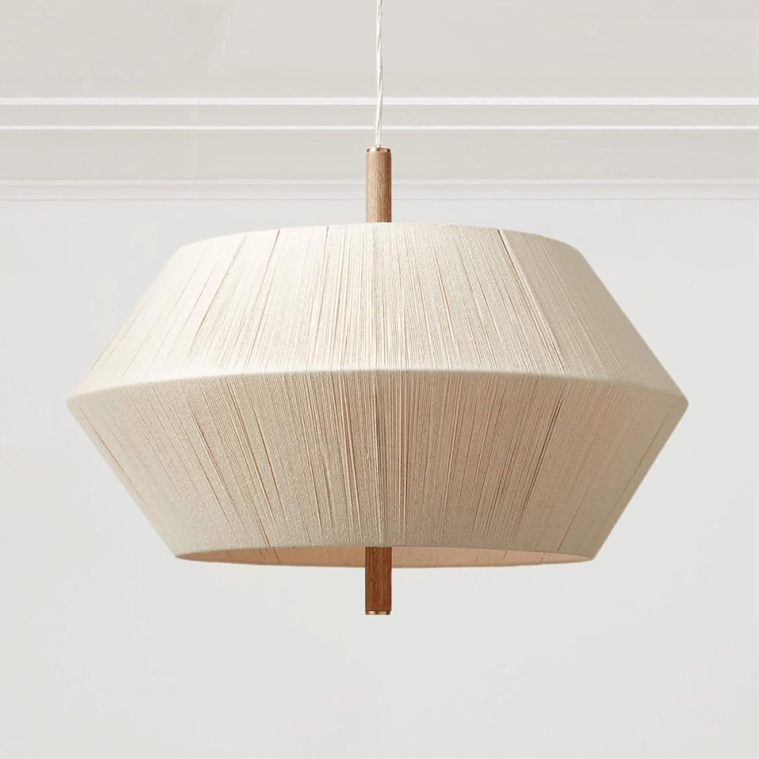 Oak Pendant Light,Totora Oak Pendant Light 24" Dia. x 83" H | Amazon (US)