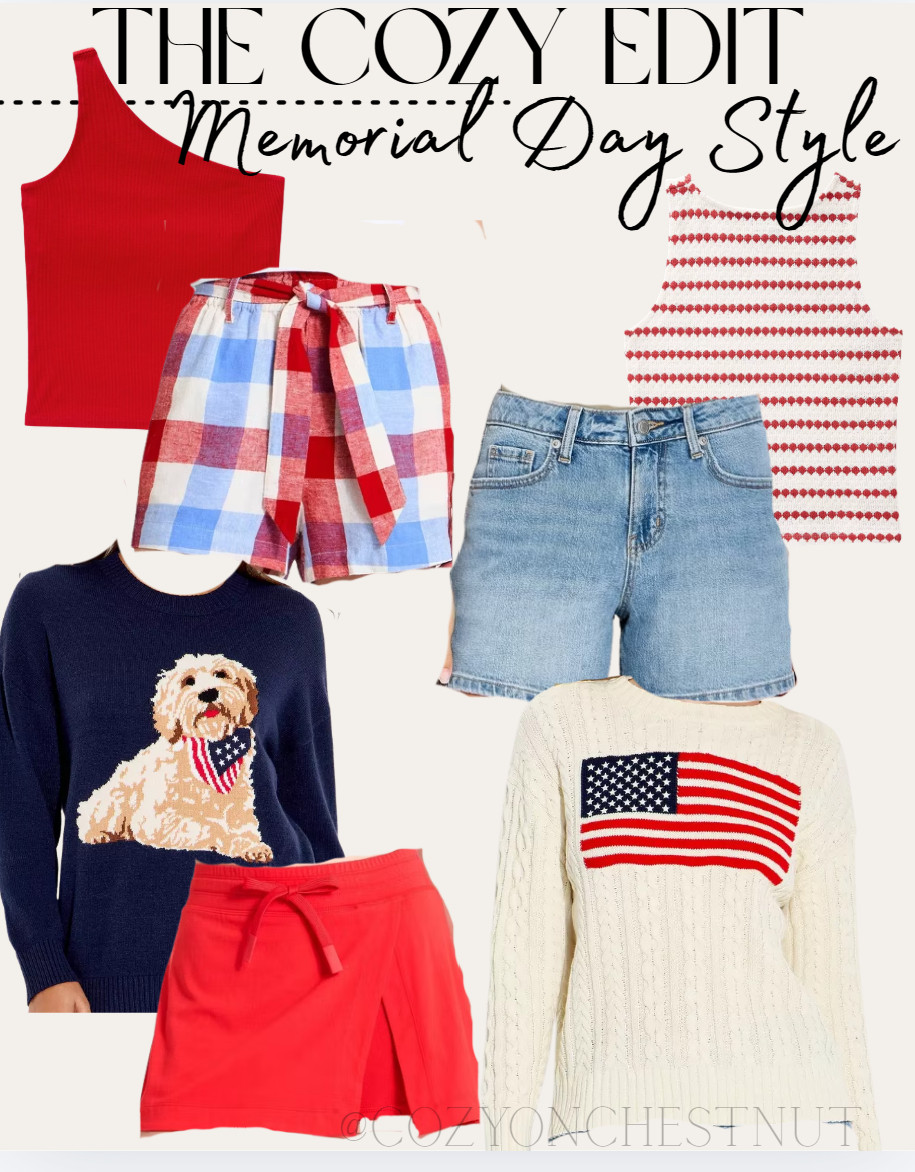 Loving all the red, white, and blue items from Target! 

 #LTKgrwm #LTKootd #LTKSeasonal