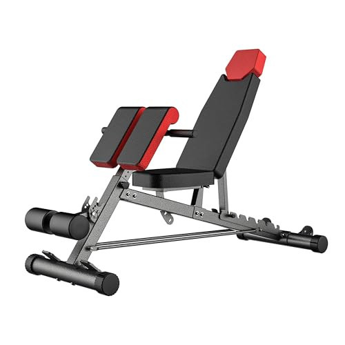 Finer Form Multi-Functional FID Weight Bench for Full All-in-One Body Workout – Hyper Back Extension, Roman Chair, Adjustable Ab Sit up Bench, Incline Decline Bench, Flat Bench | Amazon (US)