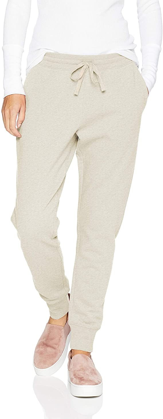 Amazon.com: Amazon Essentials Women's French Terry Fleece Jogger Sweatpant (Available in Plus Siz... | Amazon (US)