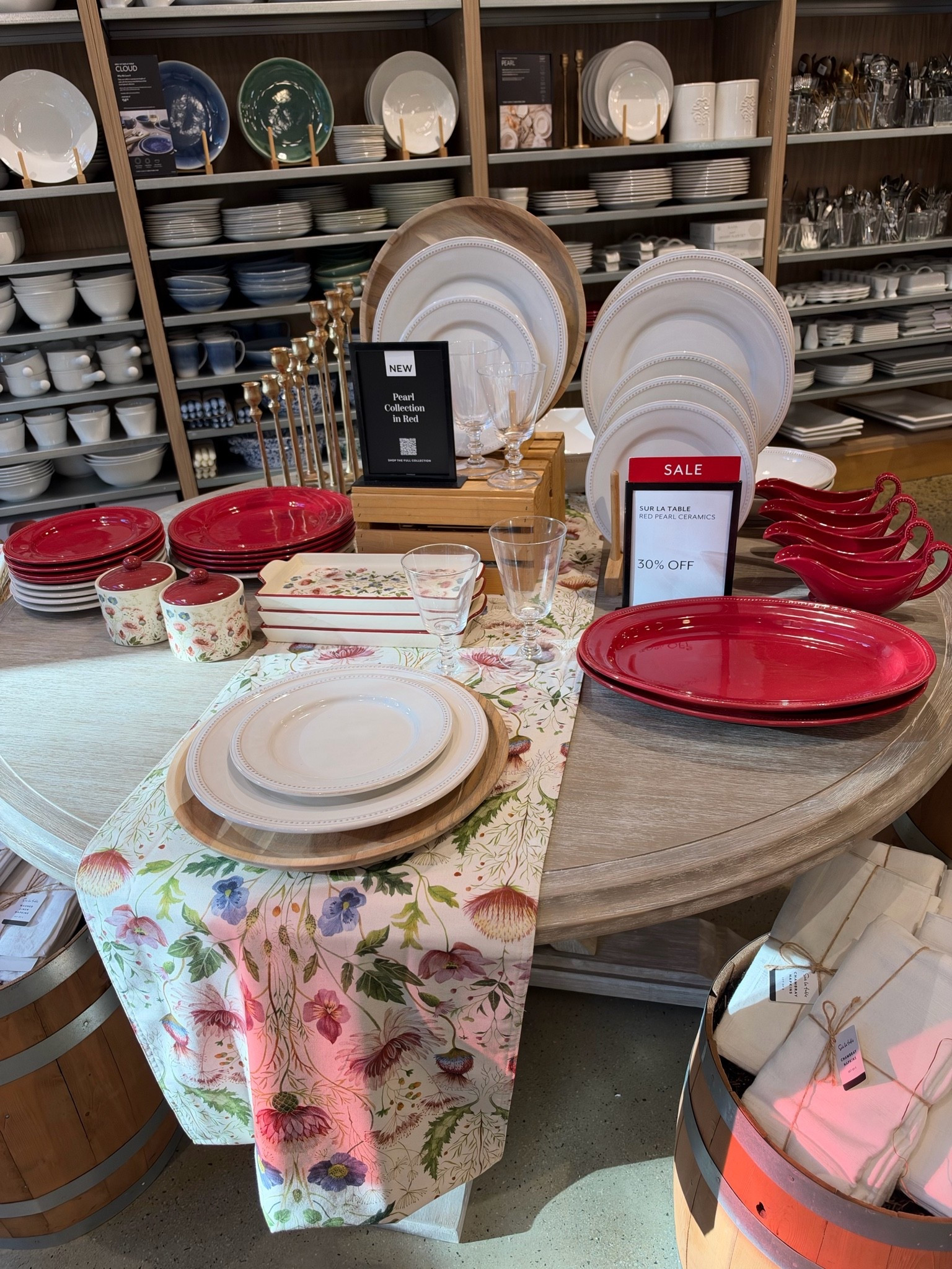 A small table holds a few flat items with a patterned cloth, showing how a simple setup can feel right. What I want from Sur La  table for my fall hosting is now 30% off

#LTKfoodie #LTKmomlife #LTKSeasonal