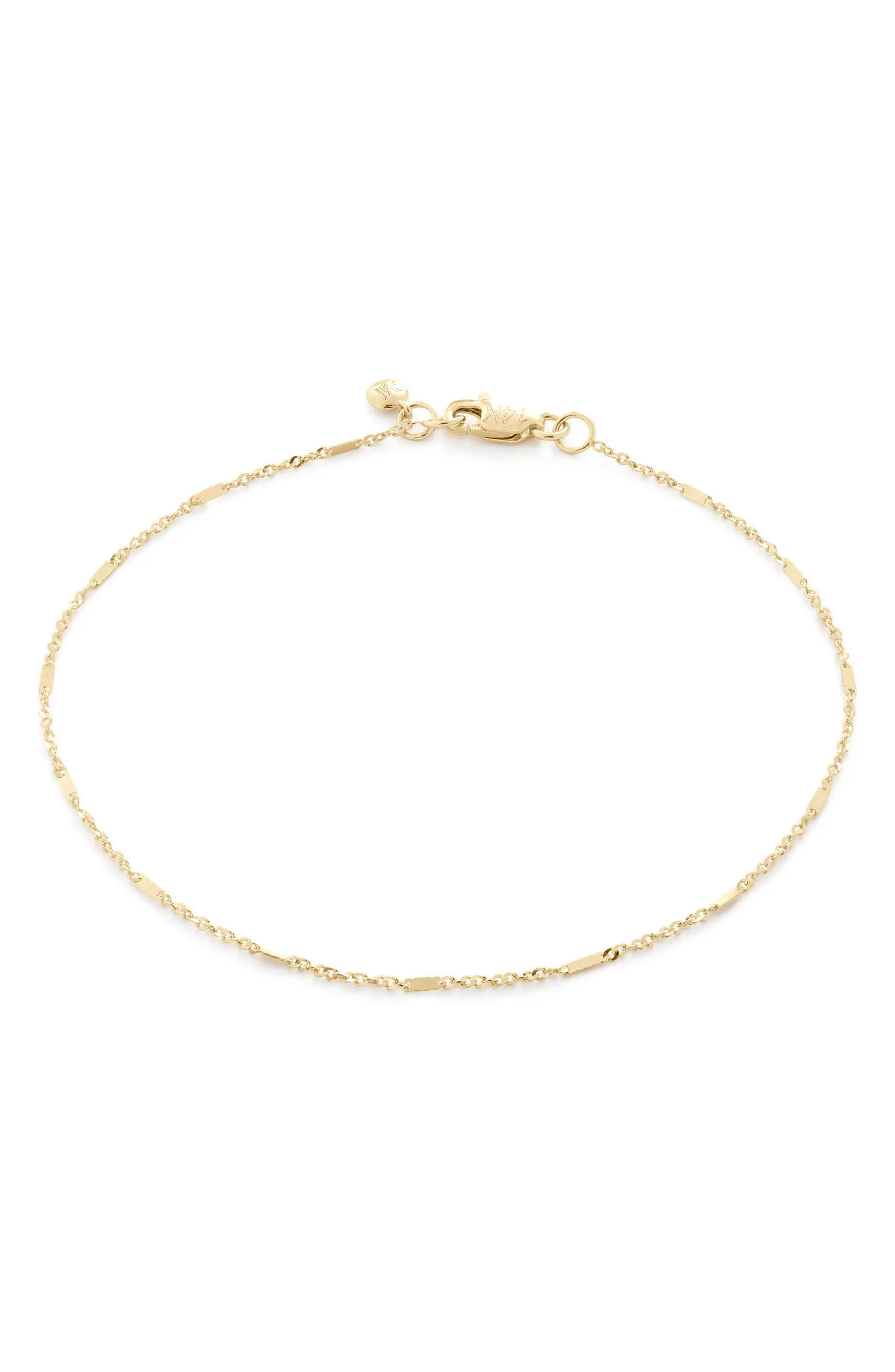Monica Vinader Shimmer Chain Bracelet | Nordstrom | Nordstrom