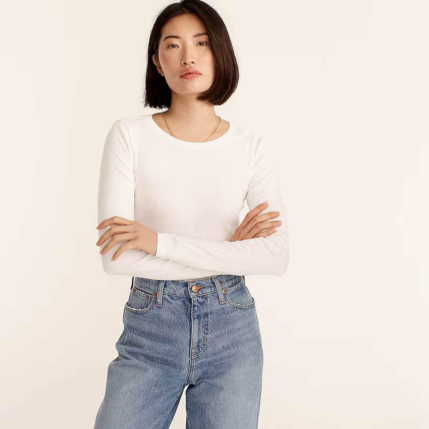 Slim Perfect Long Sleeve T-shirt | J. Crew US