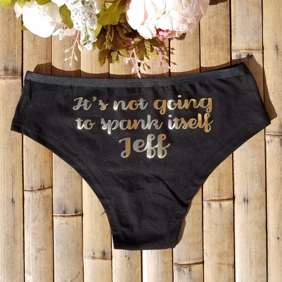 Personalized Lingerie Personalized Bride Panties It's Not - Etsy | Etsy (US)