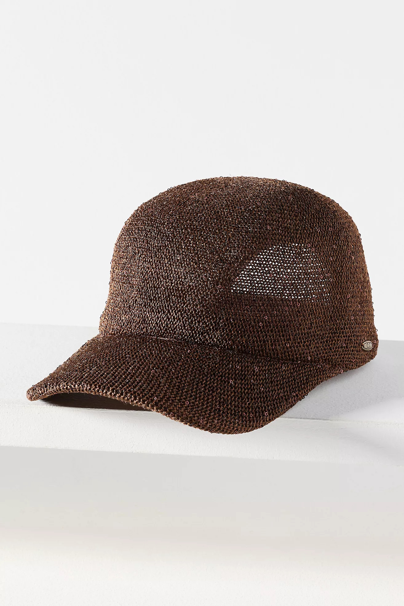 Cheveux Corp. Sparkle Knit Baseball Cap | Anthropologie (US)