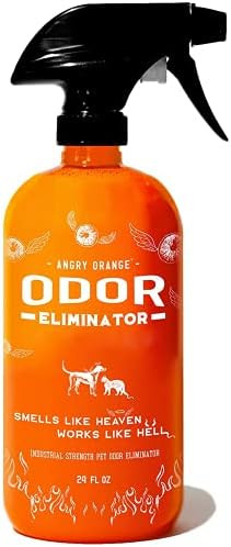 ANGRY ORANGE Pet Odor Eliminator for Home - Citrus Deodorizer for Urine Stains & Strong Smells on... | Amazon (US)