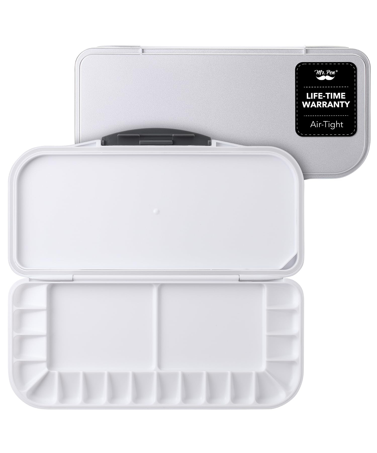 Mr. Pen Airtight 18-Well Watercolor Palette with 2 Mixing Areas and Lid - Folding Paint Tray | Amazon (US)